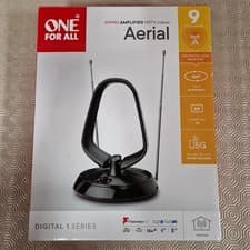 Image of One For All Sv9143 Amplified HDTV Indoor Aerial 9 Miles Range Digital 1 Series