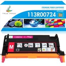 Image of Magenta Toner Cartridge for Xerox 113R00724 Phaser 6180 MFP 6180DN 6000 Pages