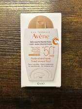 Image of AVENE Very High Protection Tinted Mineral Fluid Spf 50+ 40ml 1.3 fl.oz Exp:05/28