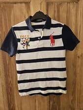 Image of Ralph Lauren Polo Boys Polo Shirt Short Sleeved, Size 6 to 8 years- RRP £169