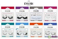 Image of Eylure Reusable False Black Eyelashes Extension Adhesive Eye Lash Style Beauty