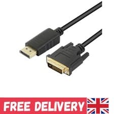 Image of Displayport To DVI Adapter Cable,High Speed DP Male To DVI 24+1 Male 1080P Full