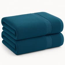 Image of 100% Egyptian Cotton Super Soft Towels 600GSM Luxury Face Hand Towels Bath Sheet