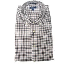 Image of GANT Preppy Pink Broadcloth 3 Color Gingham Slim Fit Shirt 3056602 Size M NWT