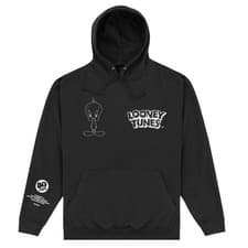 Image of Looney Tunes Unisex Adult 80th Tweety Outline Hoodie PN610