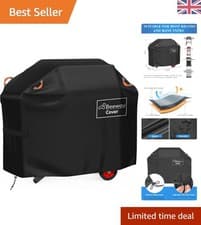 Image of 120x60cm Heavy-Duty BBQ Cover - Waterproof & Easy Clean for Char Broil Grills