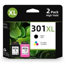 Image of 301XL Ink Cartridge for HP 301 Deskjet 2540 1050 2050 A 3050 Envy 4504 4500 5530