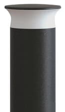 Image of Outdoor Light Grey Bollard IP65 Dark 600mm Integral ILBDA002-600