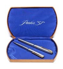Image of New OLD Stock Parker 51 Flighter Fountain Pen and Pencil in original period box
