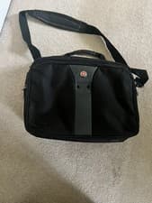 Image of Wenger Swiss Gear Laptop Case Bag - Legacy 16" Black Double Compartment