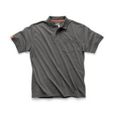 Image of SCRUFFS ECO WORKER POLO GRAPHITE XL