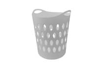 Image of 50L Large Flexible Laundry Basket Home Clothes Washing Tall Plastic Hamper Bin