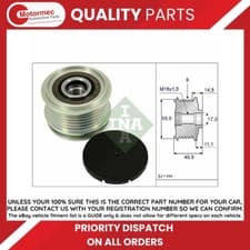 Image of INA 535 0012 10 Alternator Freewheel Clutch