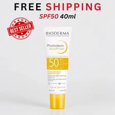 Image of Bioderma Photoderm Aquafluide SPF 50+ Daily Face Sunscreen for Sensitive Skin 40