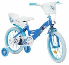Image of Huffy Disney Frozen 16in Kids Bike Girls Disney Bicycle w Stabilisers