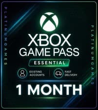 Image of 🔥 XBOX 1 MONTH GAME PASS ESSENTIAL GOLD LIVE MEMBERSHIP 🎮 (NOT ULTIMATE)