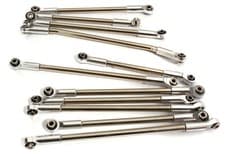 Image of Billet Machined Linkage (11) Set for Element RC 1/10 Scale Enduro Sendero