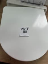 Image of Croydex Flexi-Fix Toilet Seat - White
