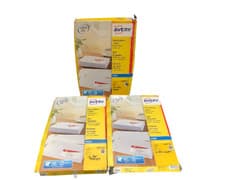 Image of Labels AVERY Inkjet Printer 10 Per A4 Sheet 3 boxes 100 sheets 99.1x57mm