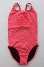 Image of ADIDAS SH3.RO BIG LOGO INFINITEX ONE PIECE SWIMSUIT TURB0 HE3034 - WOMEN UK32" S