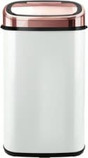 Image of 58L Sensor Kitchen Bin Automatic Soft Close White Rose Gold