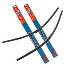Image of Quinton Hazell Aeroflex Ultra Front Pair Wiper Blade 26 Inch & 16 Inch Window