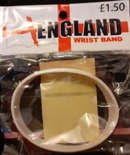 Image of 2 Adult England Wristbands