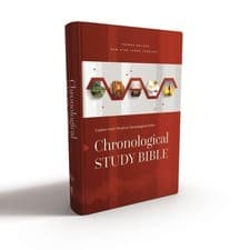 Image of NKJV, Chronological Study Bible, Hardcover, Comfort Print by ... - 9780785239543