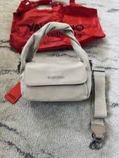 Image of Valentino by Mario Valentino Lemonade Beige Shoulder Bag BNWT + Strap