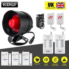 Image of KERUI Wireless Alarm Security Burglar Door Alarm System Kit For Garage House