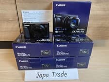 Image of Canon PowerShot SX740 HS Black Compact Digital Camera Zoom Lens Box JPN