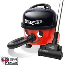 Image of Numatic Henry Micro Corded Vacuum Cleaner Eco Brush MicroTex 9L Red HVR.200M-11