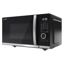 Image of SHARP Microwave Oven with Grill and Convection 900W 25L Flatbed YC-QC254AU-B