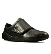 Image of New Clarks Kids Size 8 G /EU 25.5 Boys Circuit Swift Black Casual Sport Trainers