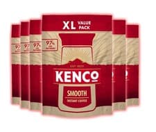 Image of Kenco Smooth Roast Instant Coffee Refill Bag 6 x 300g (Total 1.8kg)