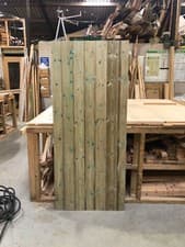 Image of Garden Gates, Wooden Gates, Made To Measure, Heavy Duty, Thick TGV Cladding.