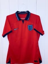 Image of England Away shirt 2022/23. Size medium