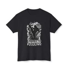 Image of Aleister Black “Embrace the Darkness” Signature T-Shirt