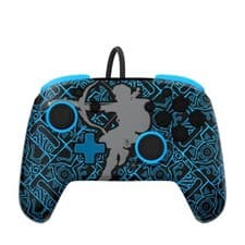 Image of PDP Rematch GLOW Wired Controller (Link) (Switch) (New)