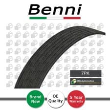 Image of V Ribbed Drive Belt Benni Fits Qashqai Land Cruiser Prado 1.6 3.0 D 9091602510