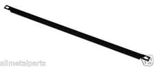 Image of 1/3U Rack Panel 19 inch Folded Blank Panel in Black one third size 14.2mm high