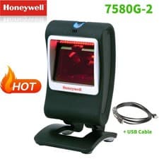 Image of Honeywell 7580G-2 Genesis 2D 1D Barcode Scanner Code Reader With USB Cable New