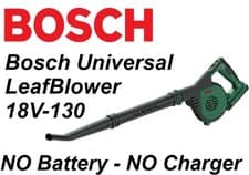 Image of Bosch UniversalLeafBlower 18V-130 - 18v NO Battery No Charger Leaf Blower