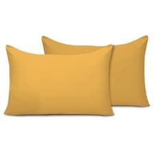 Image of 2 Pack Pair Plain Soft Microfiber Pillowcases