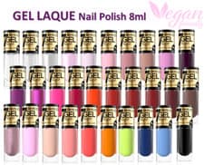 Image of Eveline GEL LAQUE Nail Polish Shiny Manicure Effect Without Using a UV/LED 8ml