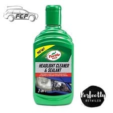 Image of Turtle Wax 53146 Headlight Cleaner & Sealant Liquid Increases Brightness 300ml
