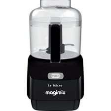 Image of Magimix 18113 Le Micro Mini Food Processor 290 Watt 0.8 Litres Black