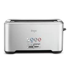 Image of Sage The 'A Bit More' Toaster 4 Slice BTA730 1800W Brushed Stainless Steel,