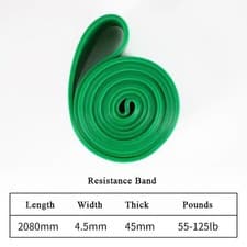 Image of Heavy Duty Pull Up Resistance Bands Set Assisted Exercise Tube Home Gym Training