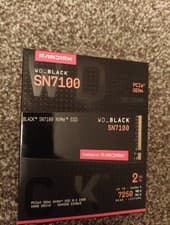 Image of WD_BLACK SN7100 2TB NVMe SSD, M.2 2280, Read speeds up to 7250 MB/s, PCIe Gen4